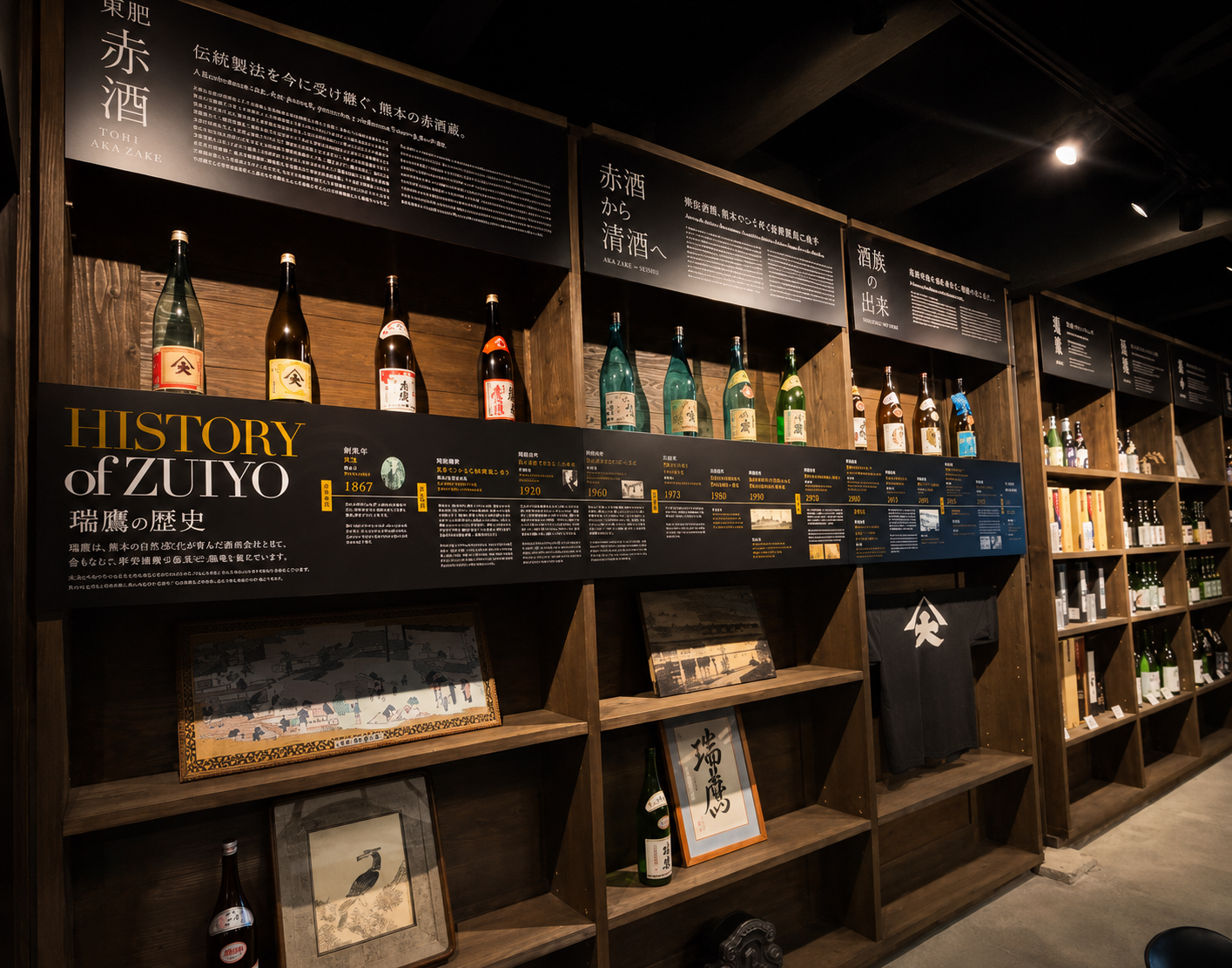 瑞鷹の歴史展示